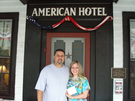 Our first visit to The American Hotel, Sharon Springs, NY